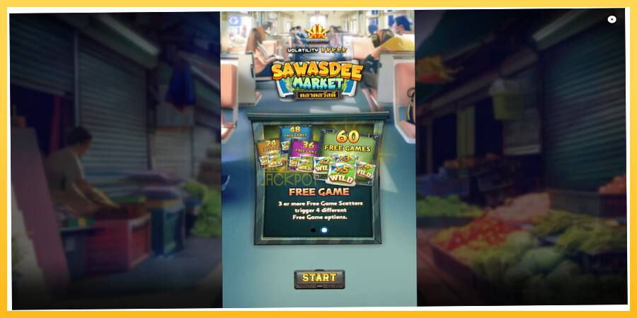 Игровой аппарат Sawasdee Market - игра на реальные деньги, картинка 1