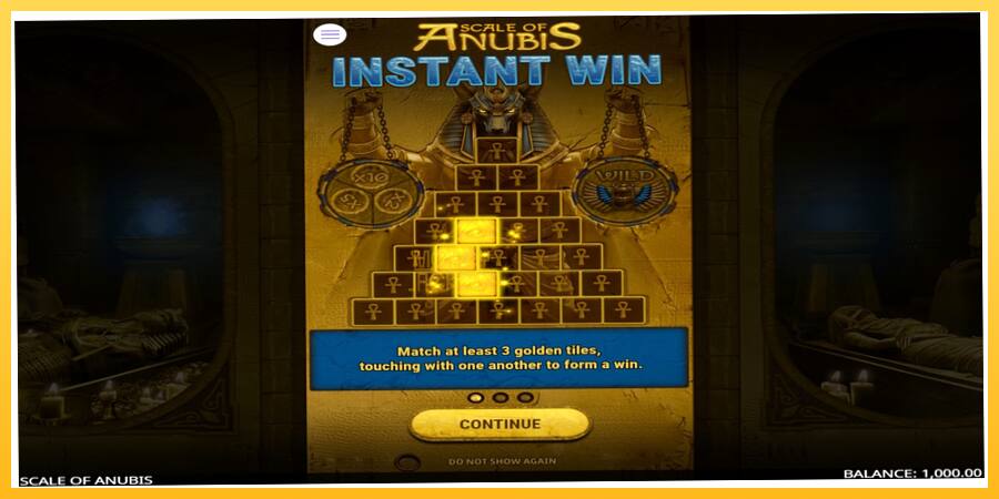 Игровой аппарат Scale of Anubis - игра на реальные деньги, картинка 1