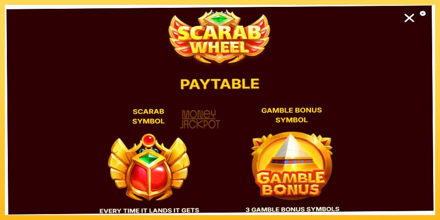 Игровой аппарат Scarab Wheel - игра на реальные деньги, картинка 5