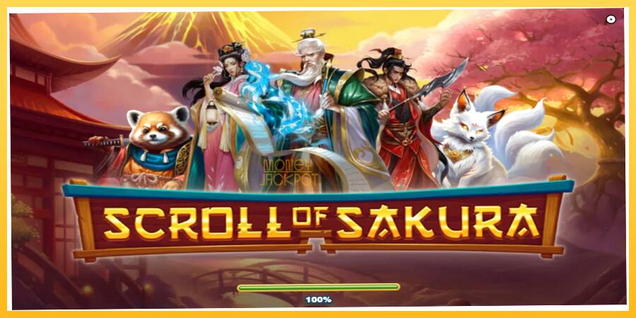 Игровой аппарат Scroll of Sakura - игра на реальные деньги, картинка 1