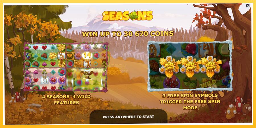 Игровой аппарат Seasons - игра на реальные деньги, картинка 1