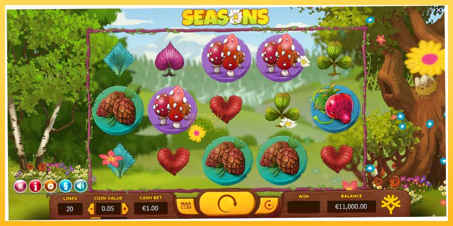 Игровой аппарат Seasons - игра на реальные деньги, картинка 2