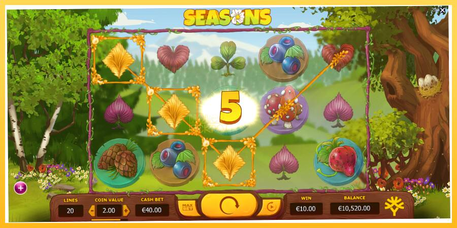 Игровой аппарат Seasons - игра на реальные деньги, картинка 4