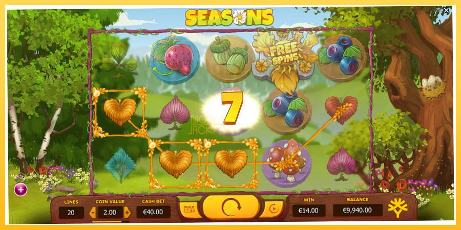 Игровой аппарат Seasons - игра на реальные деньги, картинка 5