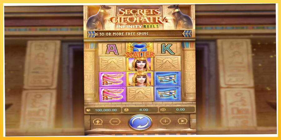 Игровой аппарат Secrets of Cleopatra - игра на реальные деньги, картинка 1