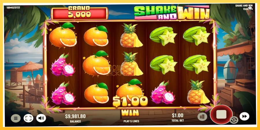 Игровой аппарат Shake and Win - игра на реальные деньги, картинка 3