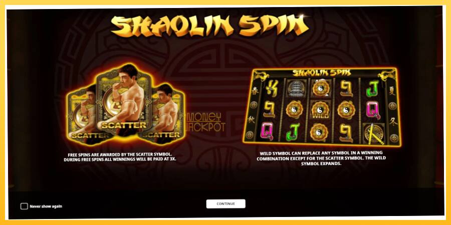 Игровой аппарат Shaolin Spin - игра на реальные деньги, картинка 1