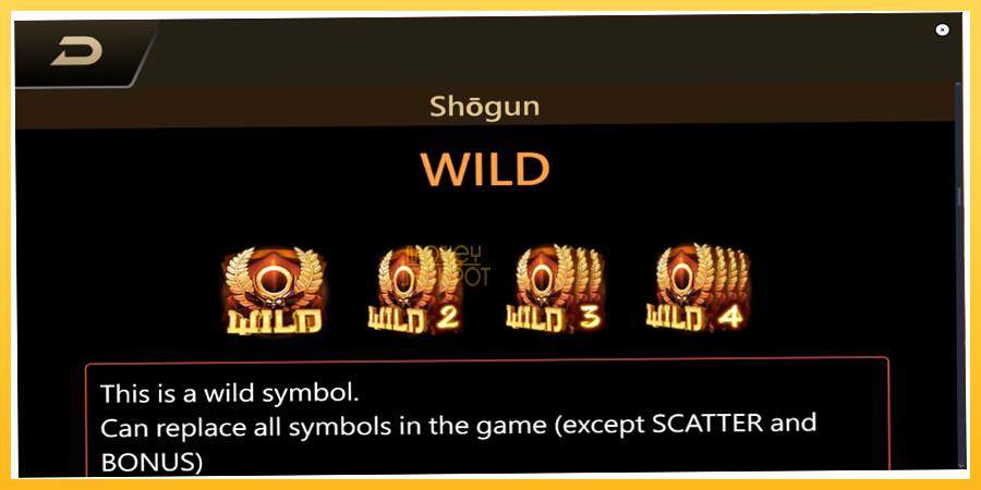 Игровой аппарат Shogun - игра на реальные деньги, картинка 6