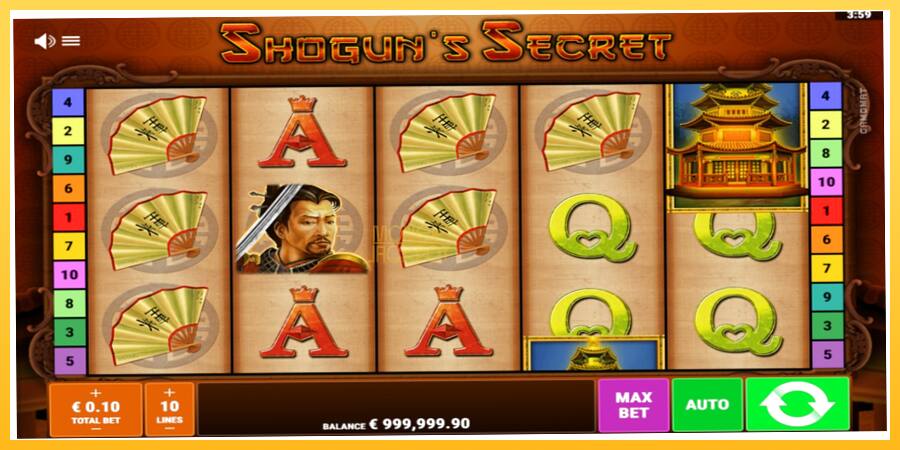 Игровой аппарат Shoguns Secret - игра на реальные деньги, картинка 1