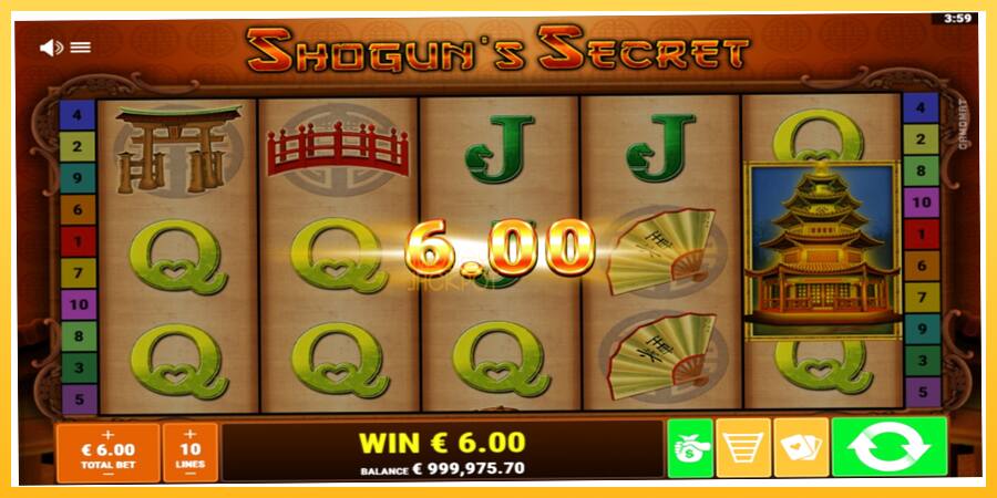 Игровой аппарат Shoguns Secret - игра на реальные деньги, картинка 2