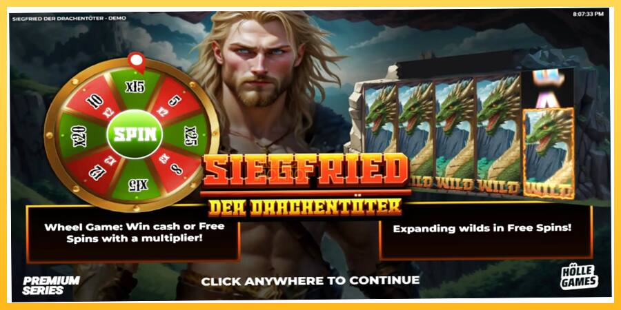 Игровой аппарат Siegfried der Drachentoter - игра на реальные деньги, картинка 1