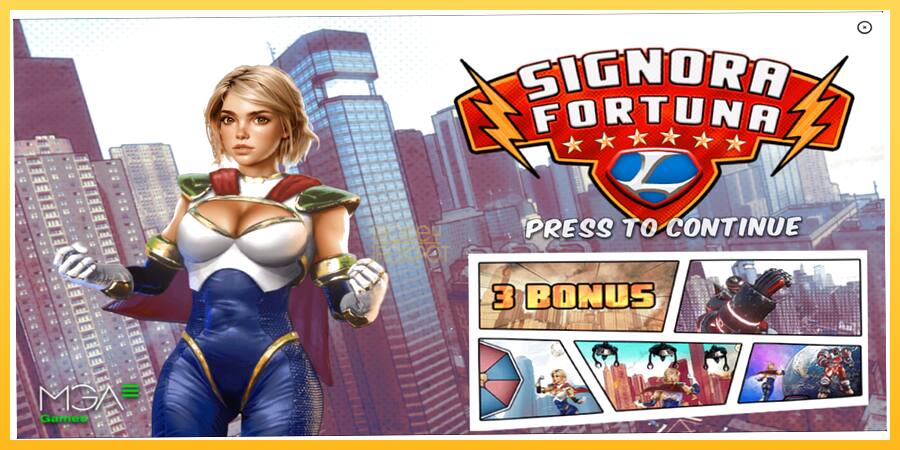 Игровой аппарат Signora Fortuna - игра на реальные деньги, картинка 1