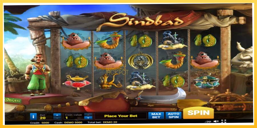 Игровой аппарат Sindbad - игра на реальные деньги, картинка 1