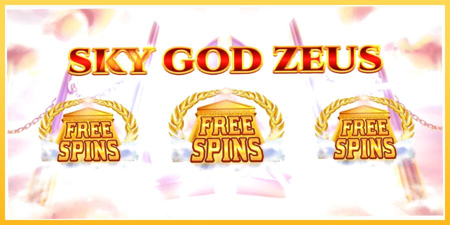 Игровой аппарат Sky God Zeus 3x3 - игра на реальные деньги, картинка 1