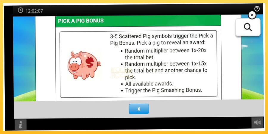 Игровой аппарат Smash the Pig - игра на реальные деньги, картинка 5