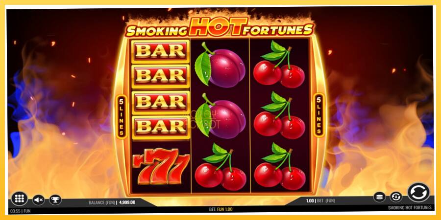 Игровой аппарат Smoking Hot Fortunes - игра на реальные деньги, картинка 1