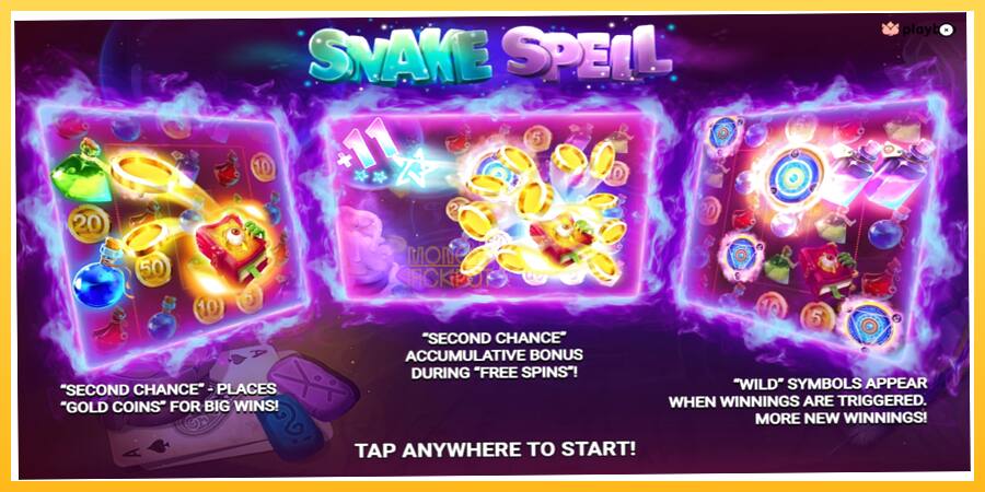 Игровой аппарат Snake Spell - игра на реальные деньги, картинка 1