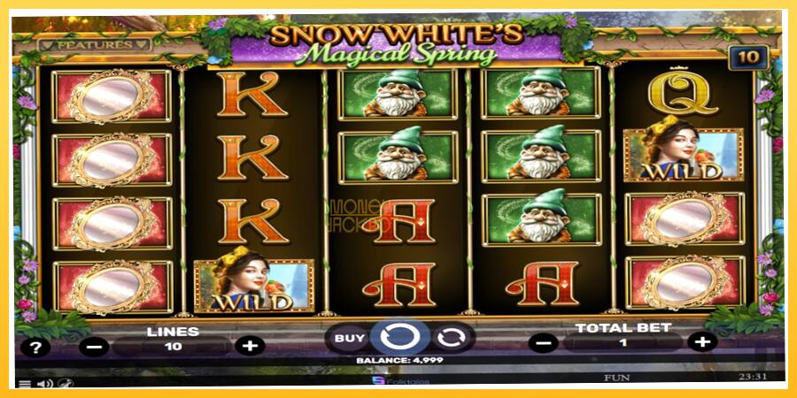 Игровой аппарат Snow Whites Magical Spring - игра на реальные деньги, картинка 2