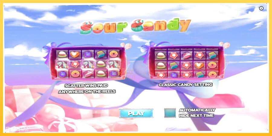 Игровой аппарат Sour Candy - игра на реальные деньги, картинка 1