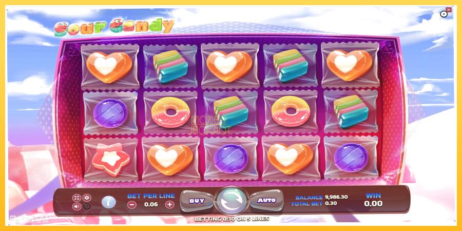 Игровой аппарат Sour Candy - игра на реальные деньги, картинка 2