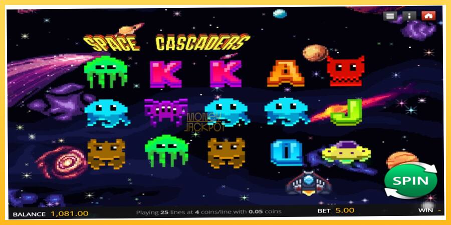 Игровой аппарат Space Cascaders - игра на реальные деньги, картинка 1