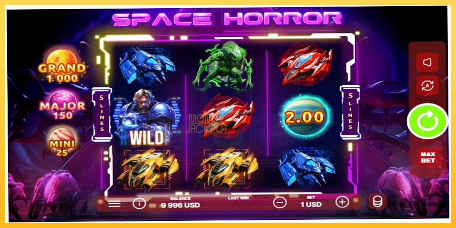 Игровой аппарат Space Horror - игра на реальные деньги, картинка 3