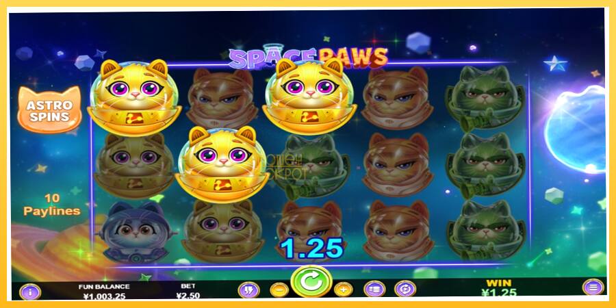 Игровой аппарат Space Paws - игра на реальные деньги, картинка 3