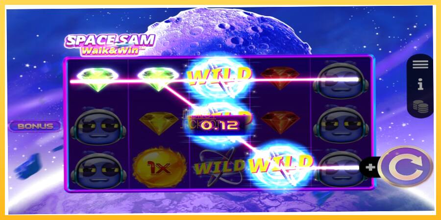 Игровой аппарат Space Sam Walk & Win - игра на реальные деньги, картинка 4