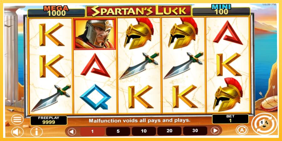 Игровой аппарат Spartans Luck Hold & Win - игра на реальные деньги, картинка 2