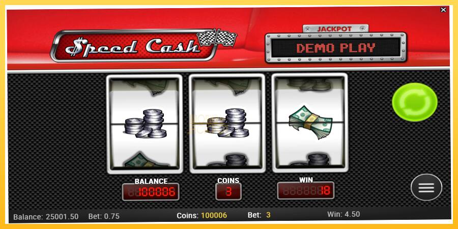 Игровой аппарат Speed Cash - игра на реальные деньги, картинка 4