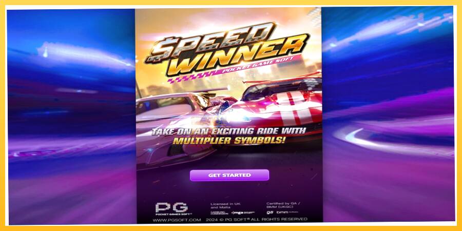 Игровой аппарат Speed Winner - игра на реальные деньги, картинка 1