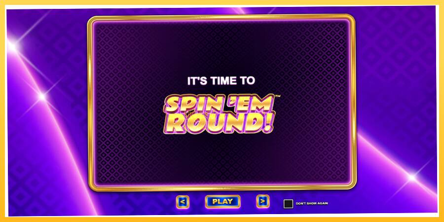 Игровой аппарат Spin Em Round - игра на реальные деньги, картинка 1