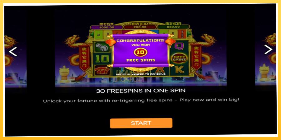 Игровой аппарат Spin It Macao - игра на реальные деньги, картинка 1