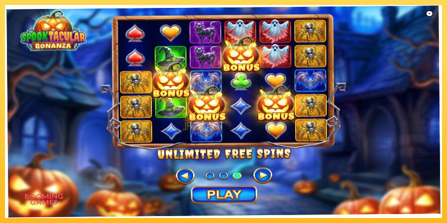 Игровой аппарат Spooktacular Bonanza - игра на реальные деньги, картинка 1