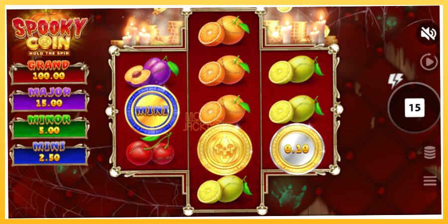 Игровой аппарат Spooky Coin Hold The Spin - игра на реальные деньги, картинка 4