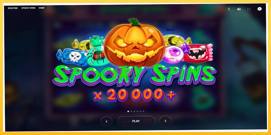 Игровой аппарат Spooky Spins - игра на реальные деньги, картинка 1