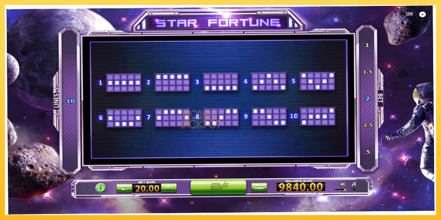 Игровой аппарат Star Fortune - игра на реальные деньги, картинка 7