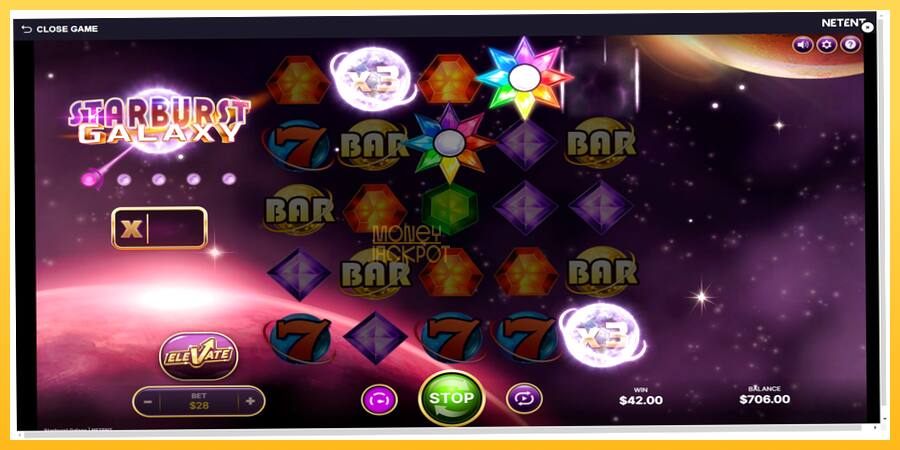 Игровой аппарат Starburst Galaxy - игра на реальные деньги, картинка 2