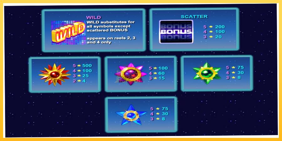 Игровой аппарат Starmania - игра на реальные деньги, картинка 3