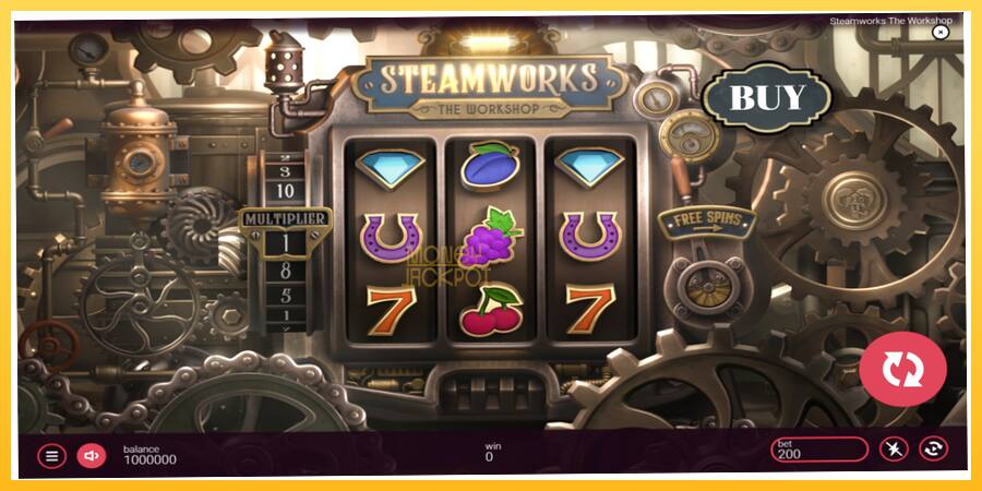 Игровой аппарат Steamworks - The Workshop - игра на реальные деньги, картинка 2