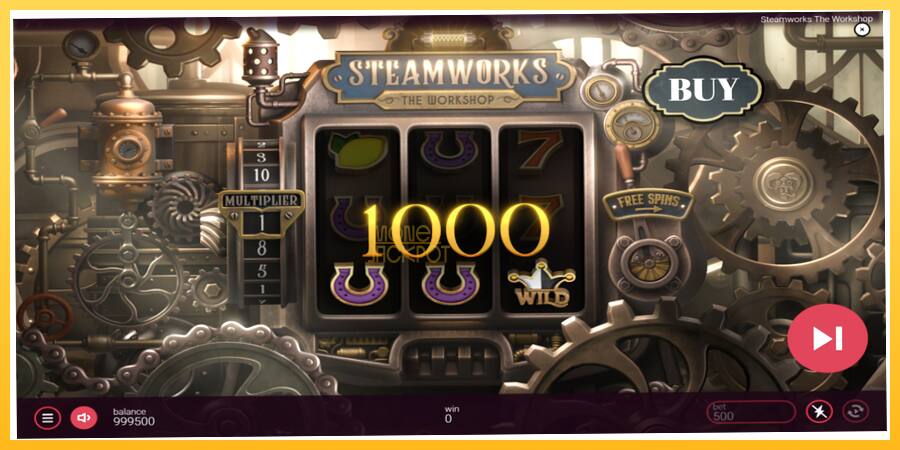 Игровой аппарат Steamworks - The Workshop - игра на реальные деньги, картинка 3