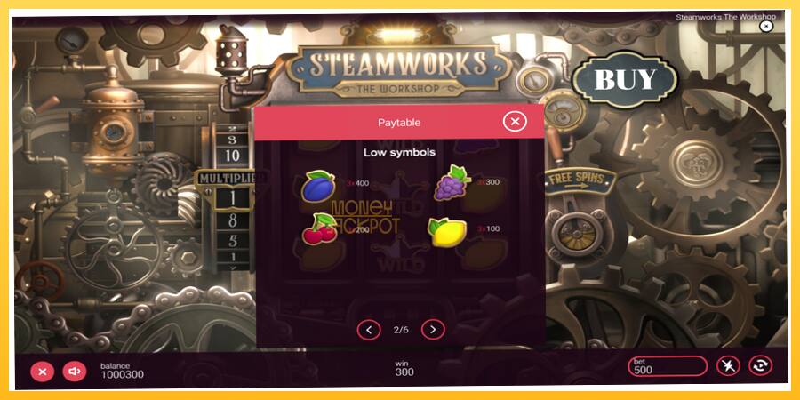 Игровой аппарат Steamworks - The Workshop - игра на реальные деньги, картинка 6