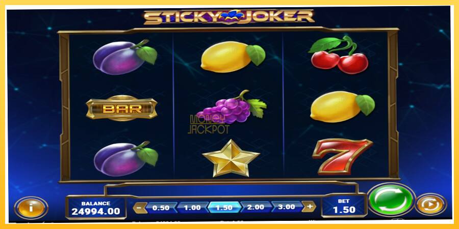 Игровой аппарат Sticky Joker - игра на реальные деньги, картинка 2