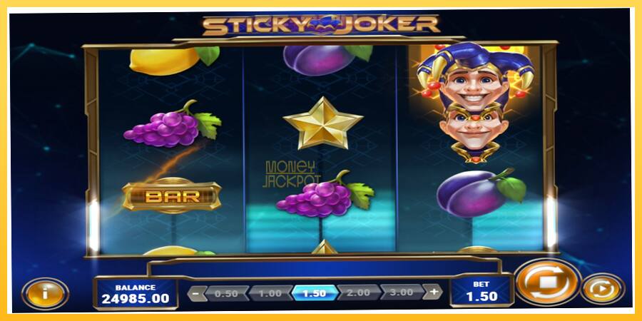 Игровой аппарат Sticky Joker - игра на реальные деньги, картинка 3