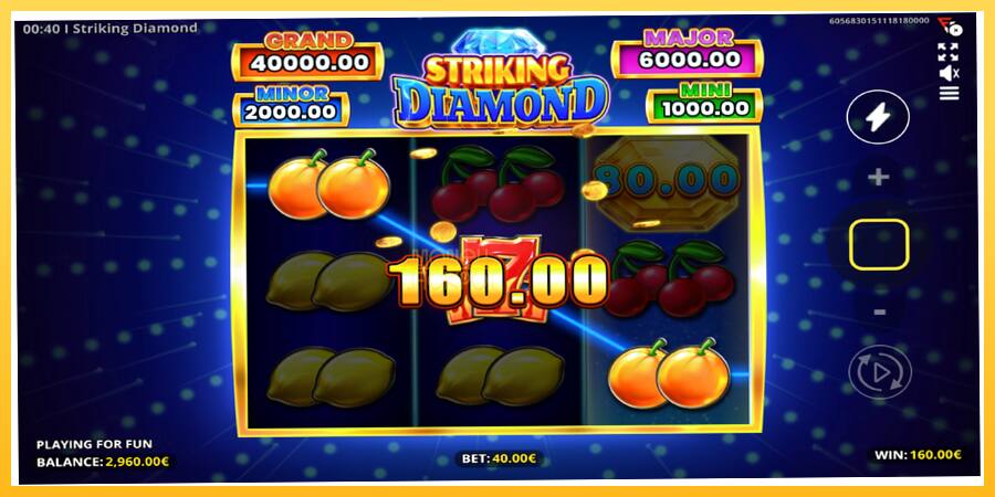 Игровой аппарат Striking Diamond - игра на реальные деньги, картинка 3