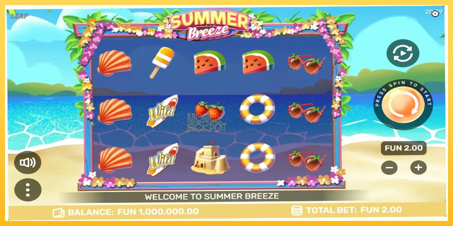 Игровой аппарат Summer Breeze - игра на реальные деньги, картинка 1