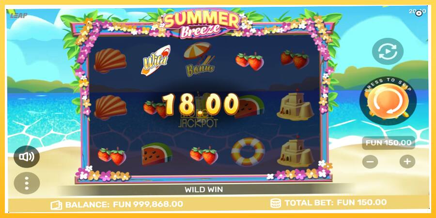 Игровой аппарат Summer Breeze - игра на реальные деньги, картинка 2