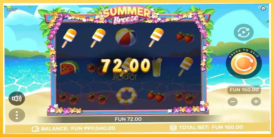 Игровой аппарат Summer Breeze - игра на реальные деньги, картинка 3