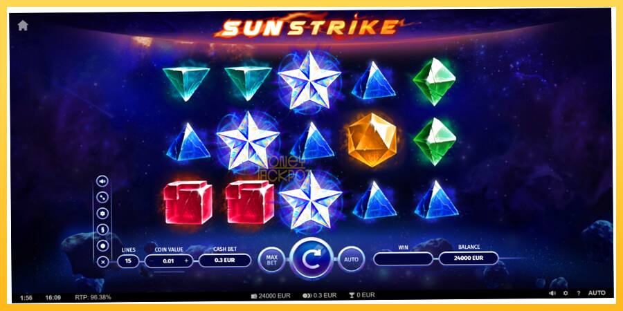 Игровой аппарат Sun Strike - игра на реальные деньги, картинка 2