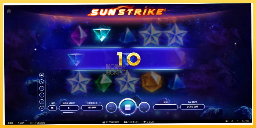 Игровой аппарат Sun Strike - игра на реальные деньги, картинка 3